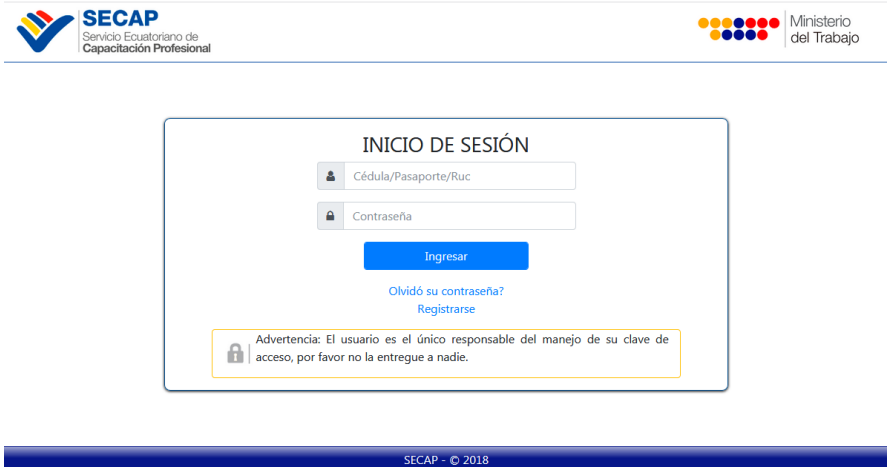 Secap Inscripciones
